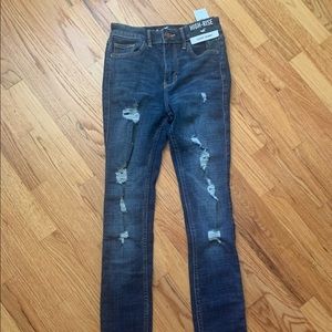 Brand new with tags Hollister high rise jeans
